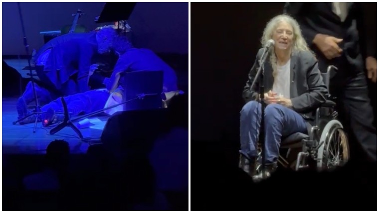 Após desmaiar em show de SP, Patti Smith diz que está bem: ‘Tontura pós enxaqueca’