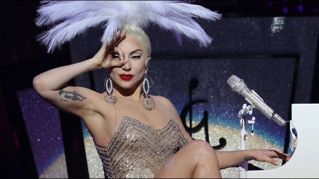 Antes de chegada ao Brasil, Lady Gaga está no topo do Spotify Global com música em parceria com Bruno Mars