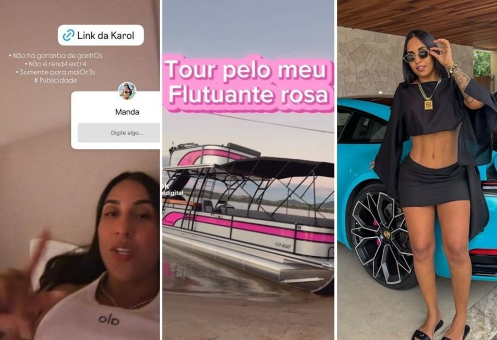 Investigação sobre jogos ilegais aponta que influenciadora Karol Digital movimentou R$ 217 milhões