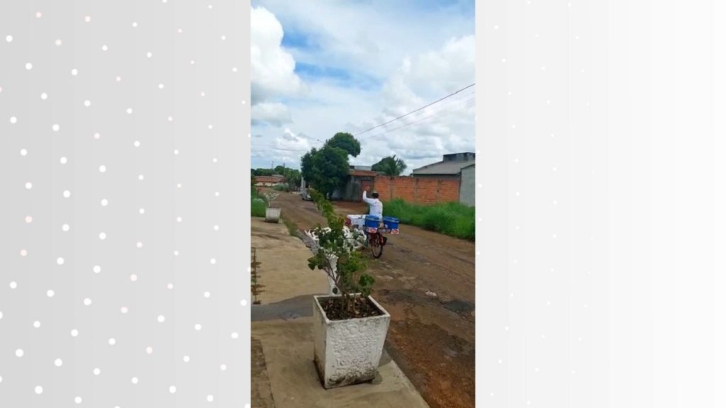 Ambulante abre lanchonete após 15 anos vendendo salgados percorrendo a cidade de bicicleta: ‘Era um sonho’
