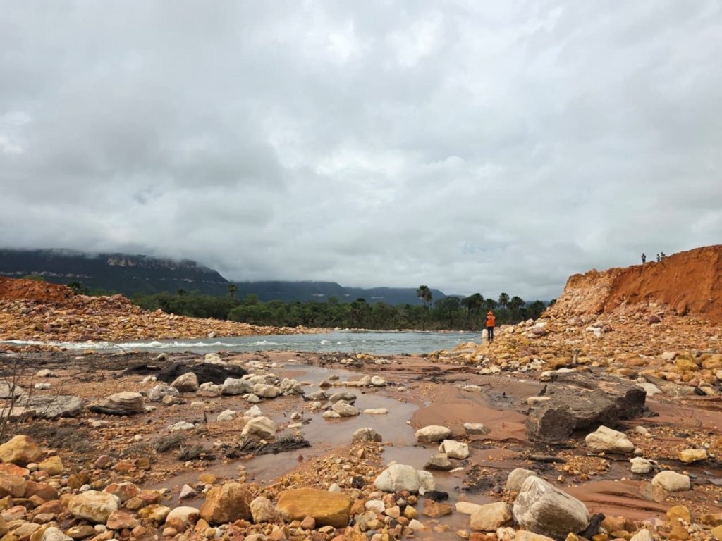 Bombeiros identificam seis residências afetadas pelo rompimento de barragem no Tocantins