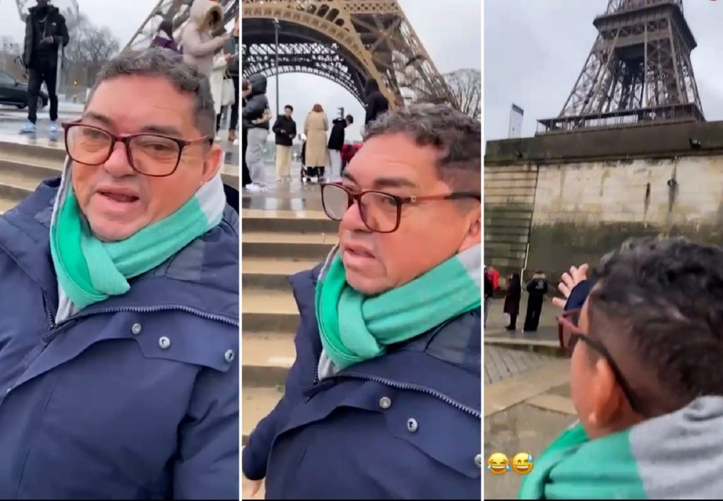 Tocantinense compara Paris com cidade natal e conquista a internet: ‘Praça de Ananás é mais bonita’