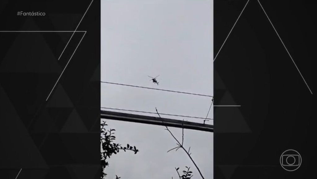 Sem saber, moradores filmaram helicóptero em que estava Rick instantes antes do acidente: ‘Chamou atenção’